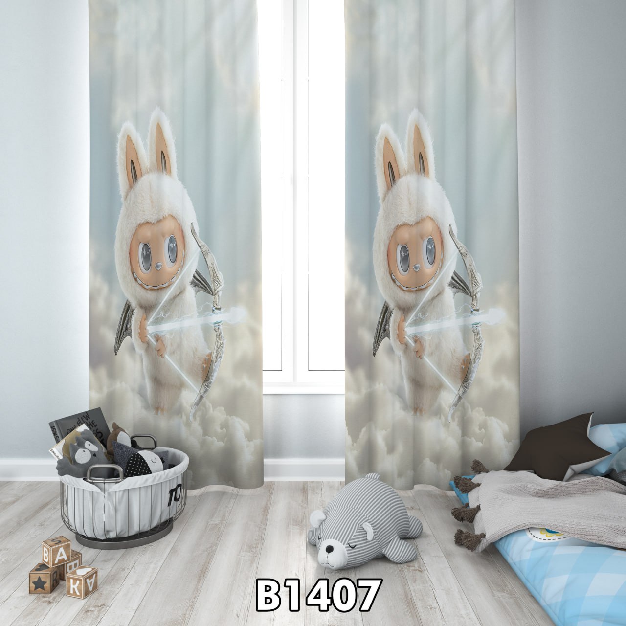 پرده چاپی لبوبو